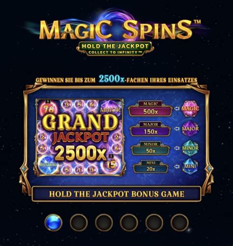 magical spin casino bonus